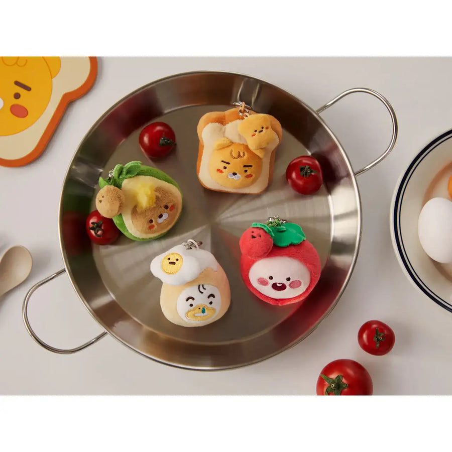Kakao Friends - Yum Yum Face Keychain - Kakao Friends - Accessories - Harumio