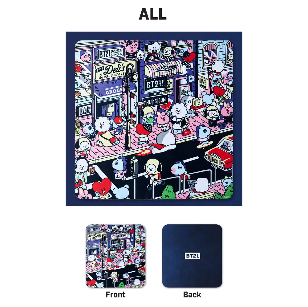 BT21 x LookOptical - Large Lens Cleaning Cloth - BT21 x LookOptical - Accessories - Harumio