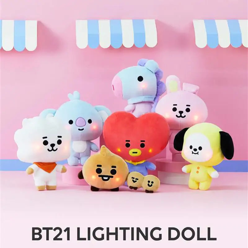 BT21 - Baby Lighting Standing Plush Doll - BT21 - Plush - Harumio