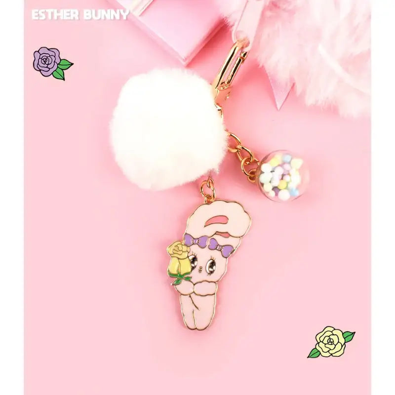 Esther Bunny - Lavender Keyring - Esther Bunny - Accessories - Harumio