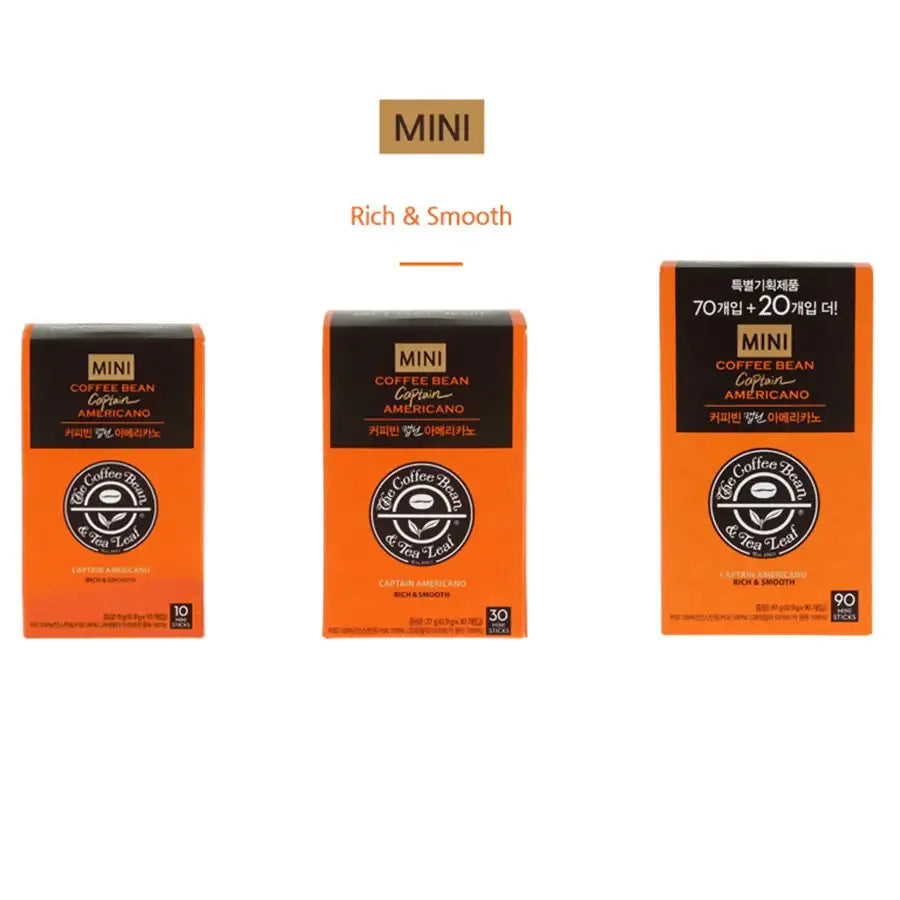 COFFEE BEAN Captain Americano Stick Coffee 1.6g * 110EA