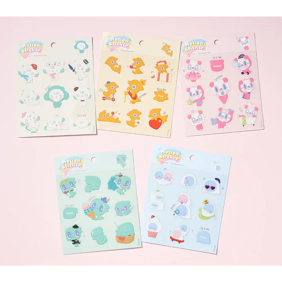 Spoonz x NU'EST - Motion Sticker - Spoonz x NU'EST - Accessories - Harumio