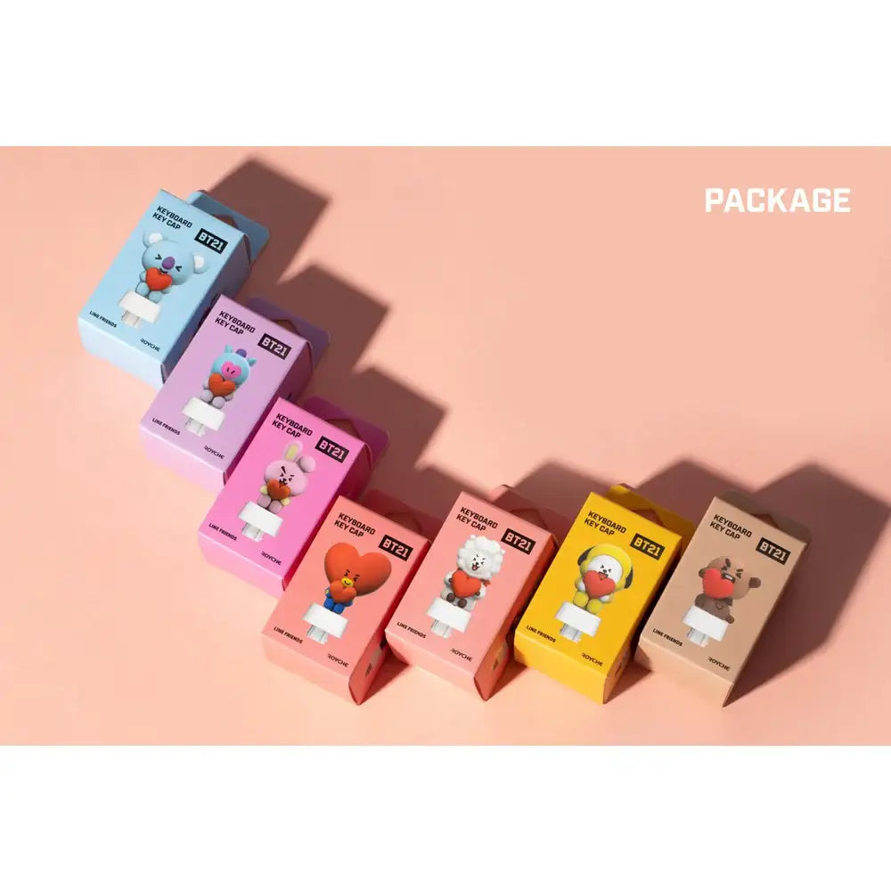BT21 x Royche - Retro Keyboard Figure Keycap - BT21 x Royche - Keycap - Harumio