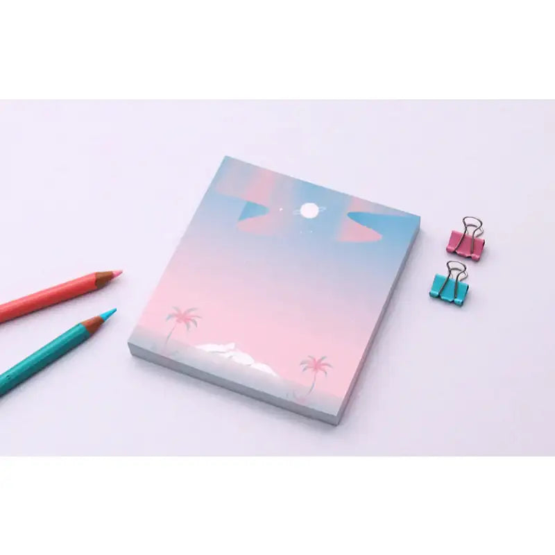 Second Mansion x 10x10 - Moonlight Memo Pad v.2 - 10x10 - Accessories - Harumio