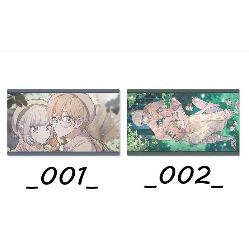 Mushroom Soup - Long Mouse Pad - Webtoon Shop - Mouse Pad - Harumio