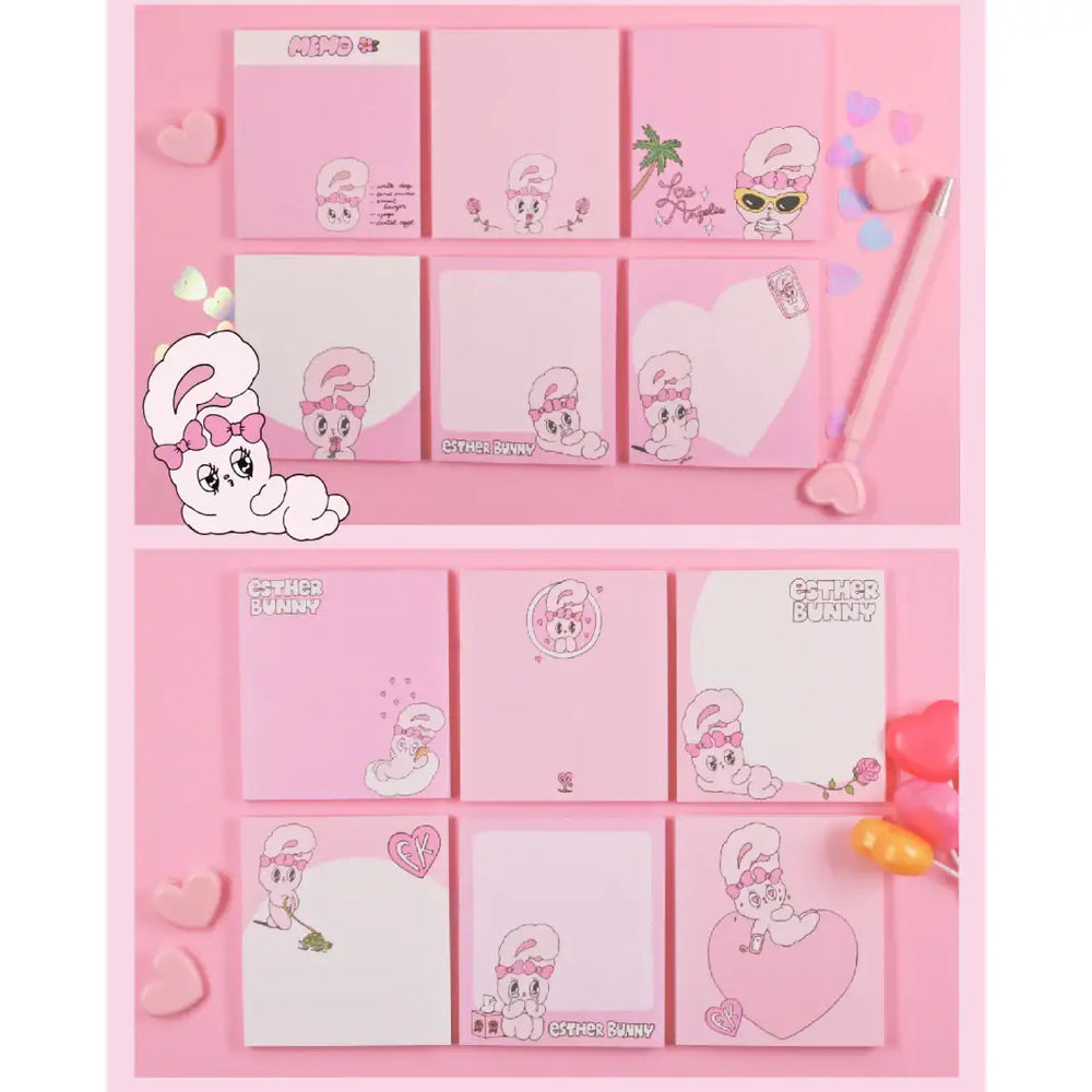 Esther Bunny - Memo Pad Collection - Esther Bunny - Accessories - Harumio