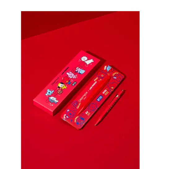 Caran d'ache x Line Friends - BT21 849 Ballpoint Pen - LINE FRIENDS - Stationery - Harumio