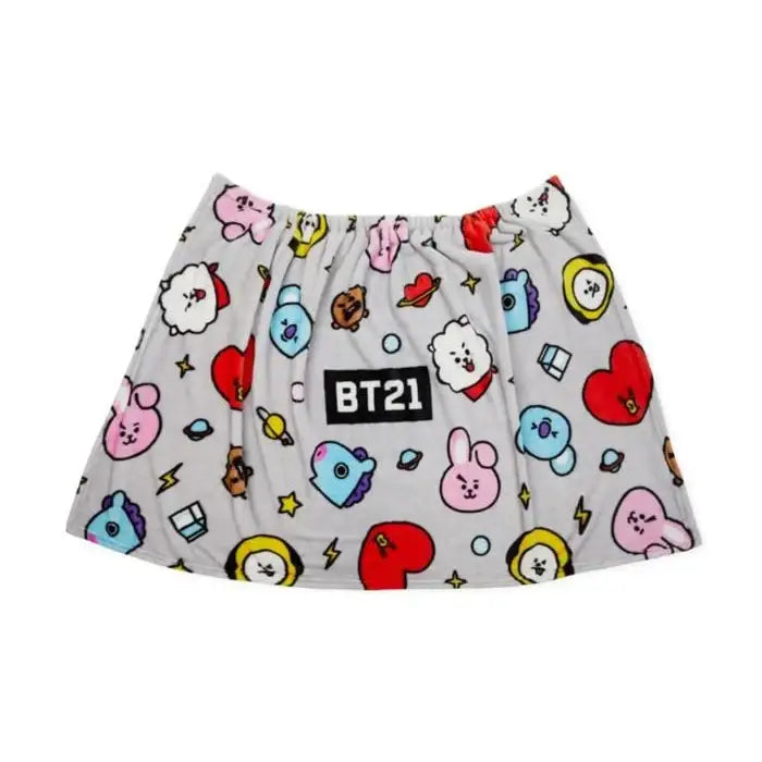 BT21 - Official Merch - Pattern Skirt Blanket - BT21 - Accessories - Harumio