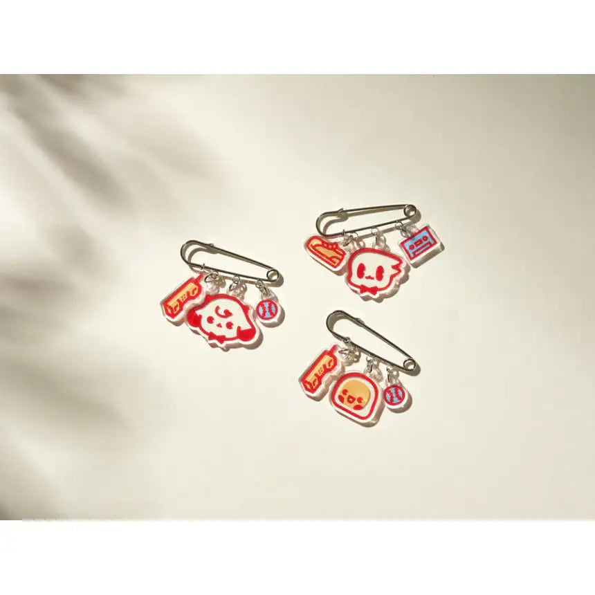 Spoonz - Pin Button Brooch - Spoonz - Accessories - Harumio