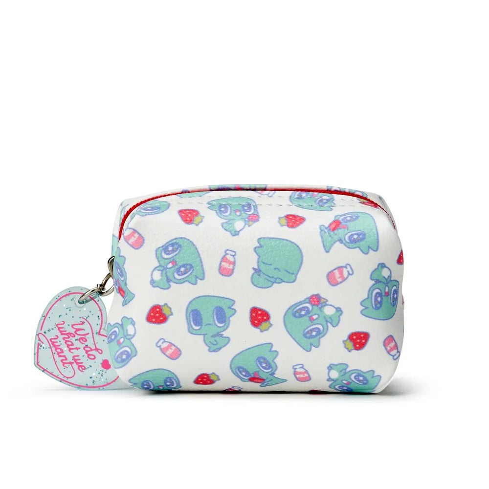 Spoonz x NU'EST - Strawberry Milk Cindy Beauty Pouch - Spoonz x NU'EST - Accessories - Harumio