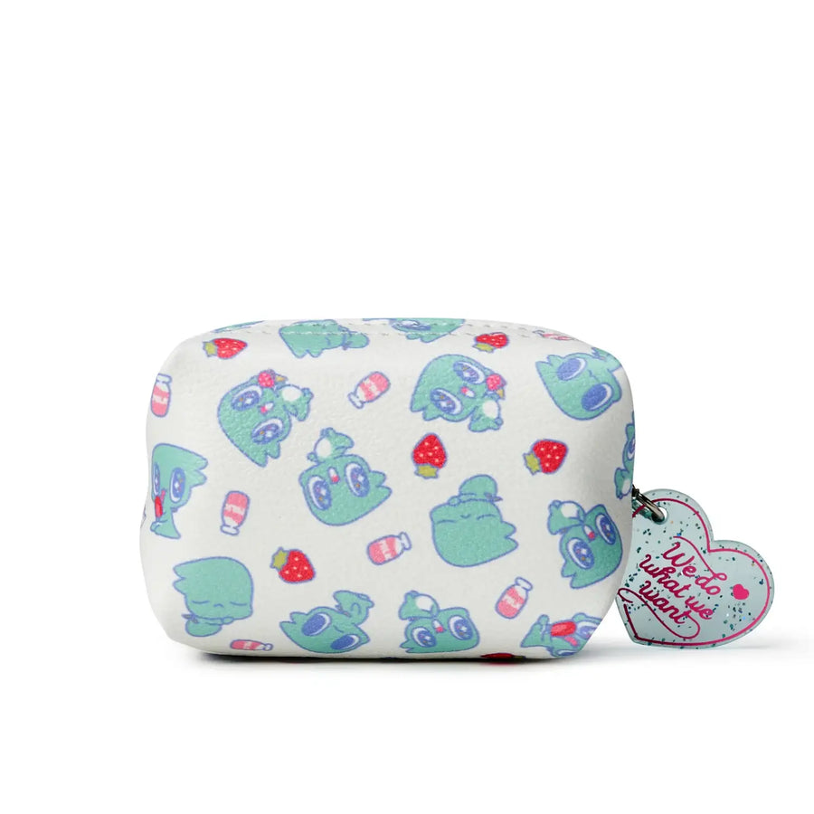 Spoonz x NU'EST - Strawberry Milk Cindy Beauty Pouch - Spoonz x NU'EST - Accessories - Harumio