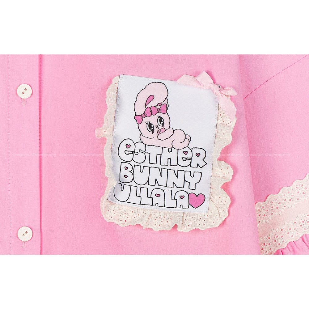 Esther Bunny x Ullala - Pink Short Sleeve Pajamas Set