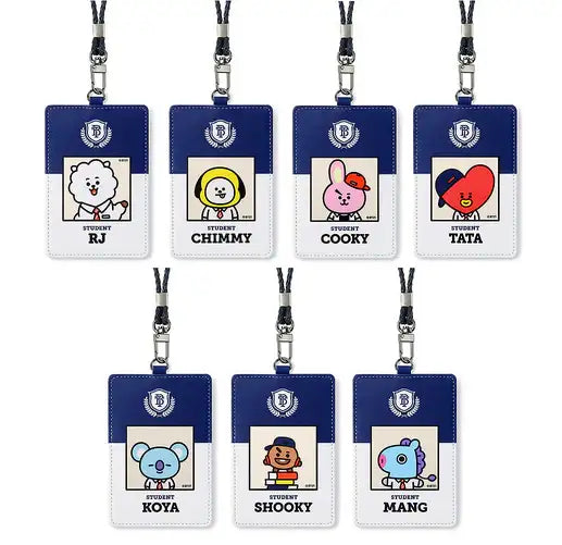 BT21 x Monopoly - School Card Holder - Monopoly - Card Holder - Harumio