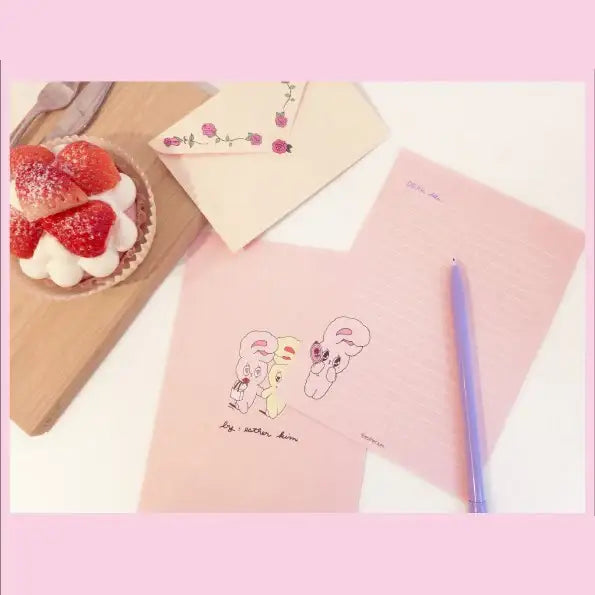 Esther Bunny - Rose Letter Set - Esther Bunny - Accessories - Harumio