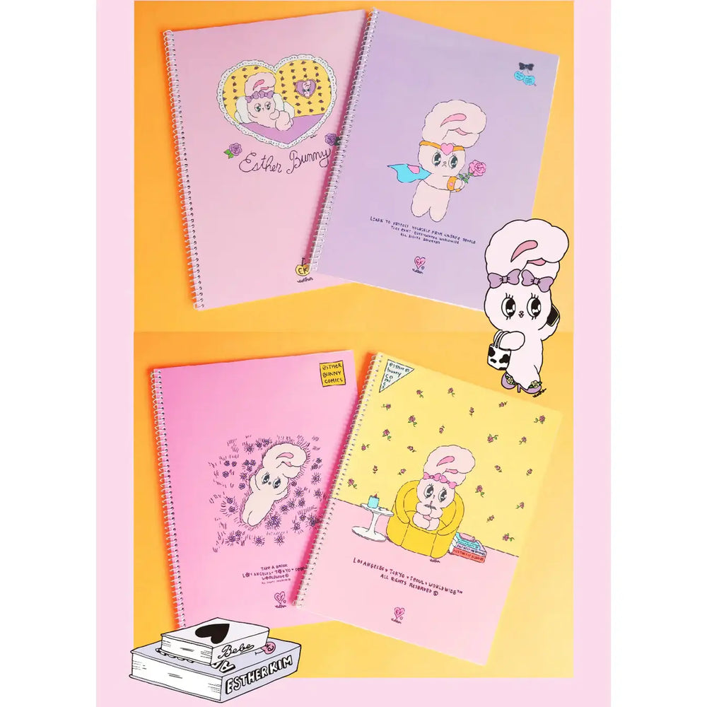 Esther Bunny - One Ring Notebook - Esther Bunny - Accessories - Harumio
