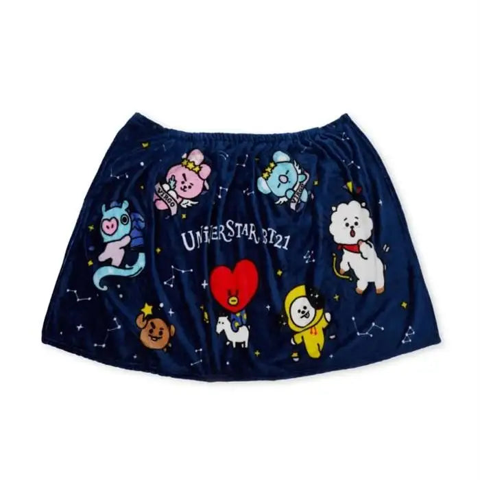 BT21 - Official Merch - UNIVERSE Star Skirt Blanket - BT21 - Accessories - Harumio