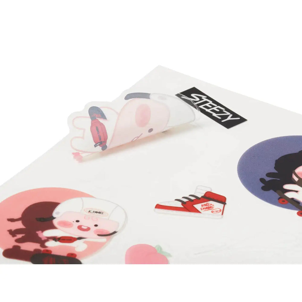 Apeach x KangDaniel - Apeach Sticker Set - Apeach x KangDaniel - Accessories - Harumio Apeach x KangDaniel - Apeach Sticker Set - Apeach x KangDaniel - Accessories - Harumio
