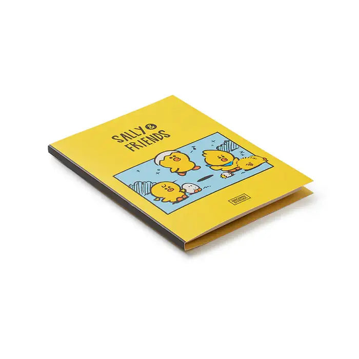 Line Friends - Sally & Friends Sticky Notes and Pad - Line Friends - Accessories - Harumio