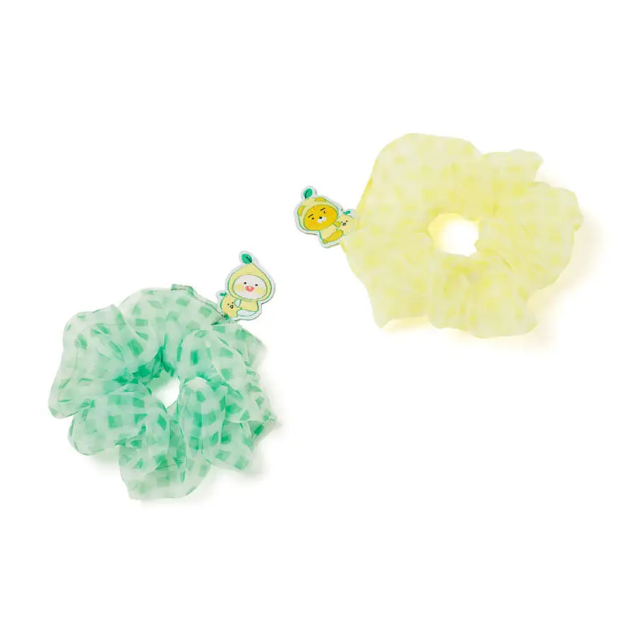 Kakao Friends - Lemon Terrace Scrunchy - Kakao Friends - Accessories - Harumio