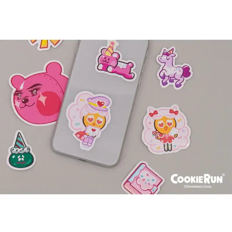 Cookie Run x Hi, Bye Mama - Cotton Candy Cookie Deco Set - Cookie Run x Hi, Bye Mama - Accessories - Harumio Cookie Run x Hi, Bye Mama - Cotton Candy Cookie Deco Set - Cookie Run x Hi, Bye Mama - Accessories - Harumio