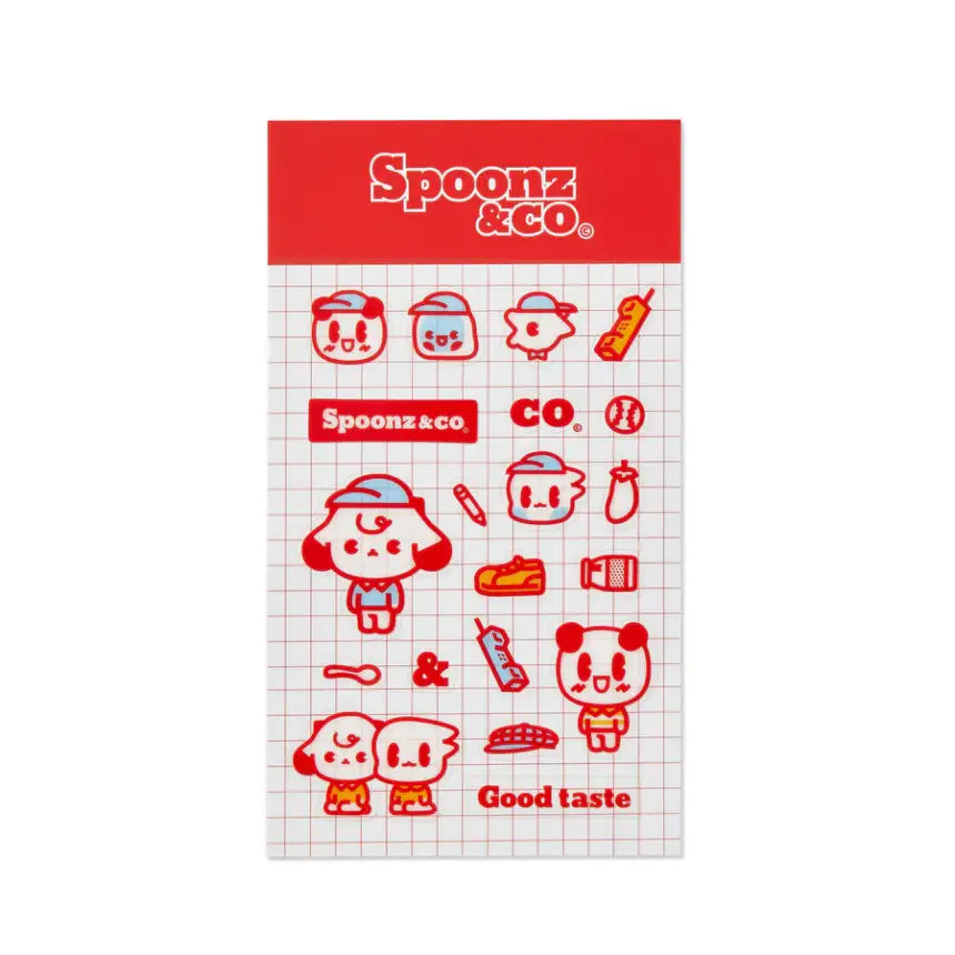 Spoonz - Deco Sticker Set - Spoonz - Accessories - Harumio