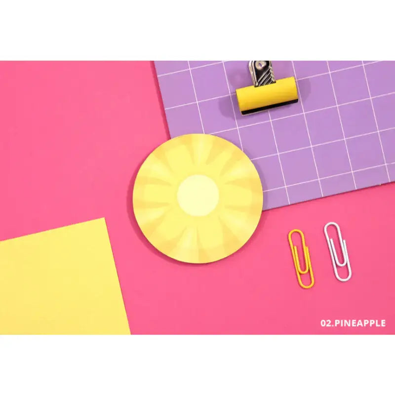 Second Mansion x 10x10 - Fruits Sticky Memo - 10x10 - Accessories - Harumio