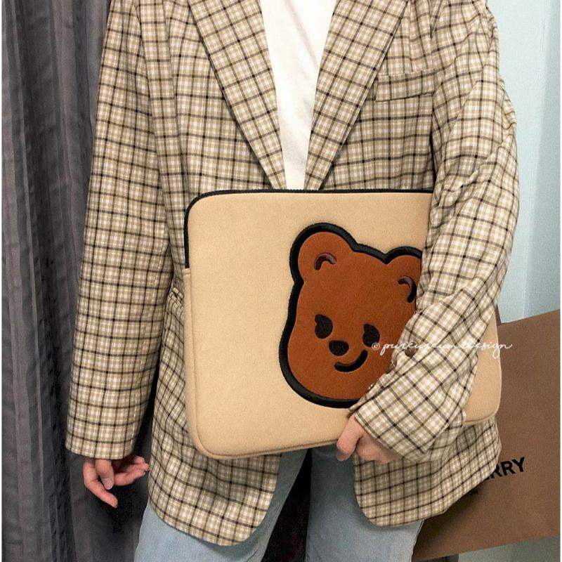 Pureureumdesign x 10x10 - Cupid Bear Laptop Pouch - Pureureumdesign - Accesories - Harumio Pureureumdesign x 10x10 - Cupid Bear Laptop Pouch - Pureureumdesign - Accesories - Harumio
