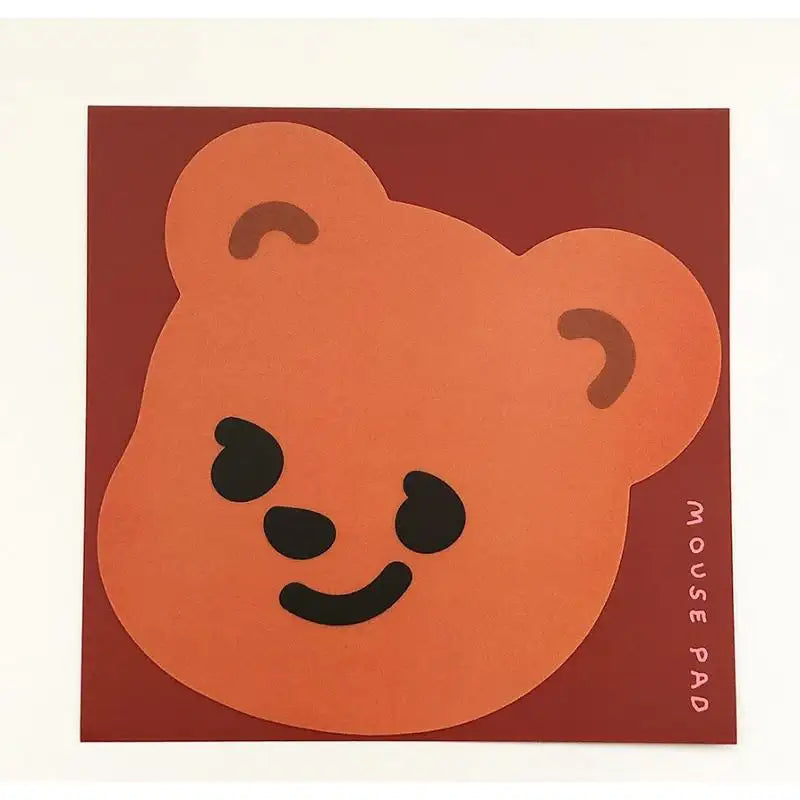 Pureureumdesign x 10x10 - Cupid Bear Mouse Pad - Pureureumdesign - Mouse Pads - Harumio