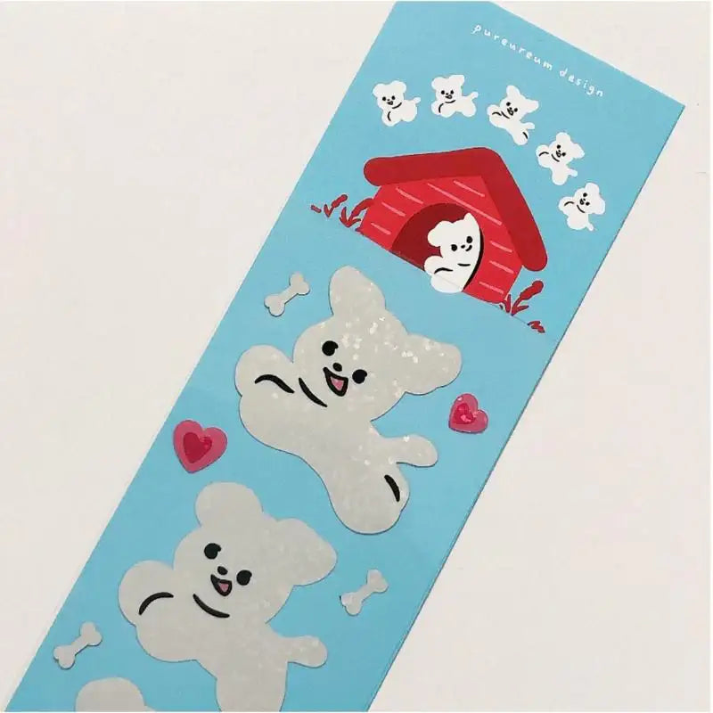 Pureureumdesign x 10x10 - Run the Mini King Daeng Daeng Hologram Sticker - Pureureumdesign - Accesories - Harumio