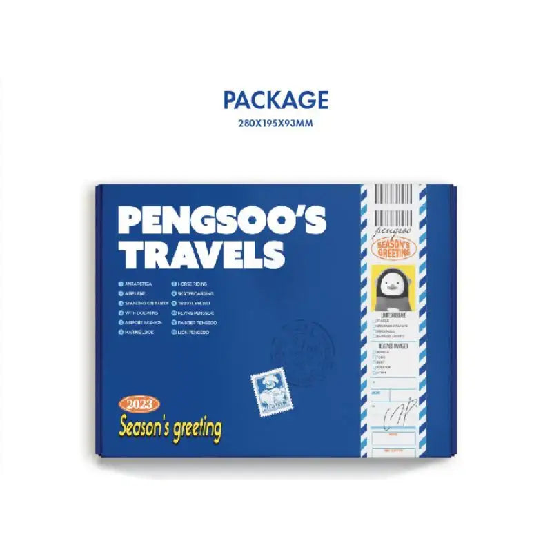 Pengsoo - 2023 Season's Greeting Set - Pengsoo Official MD - Stationery & Office Supplies - Harumio