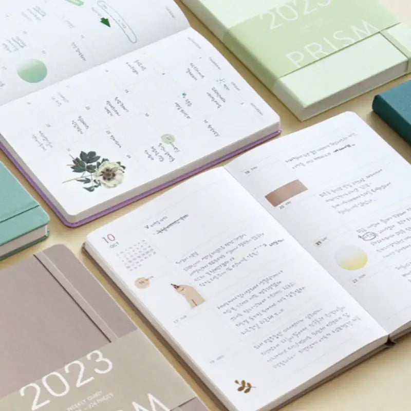 INDIGO - 2023 Prism Weekly A5 Diary - INDIGO - Diary - Harumio