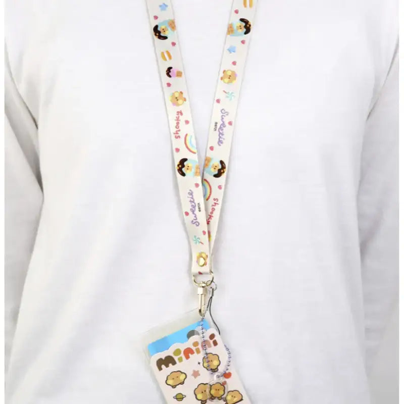 Monopoly x BT21 - Neck Strap - Sweetie - Monopoly - Accessories - Harumio Monopoly x BT21 - Neck Strap - Sweetie - Monopoly - Accessories - Harumio