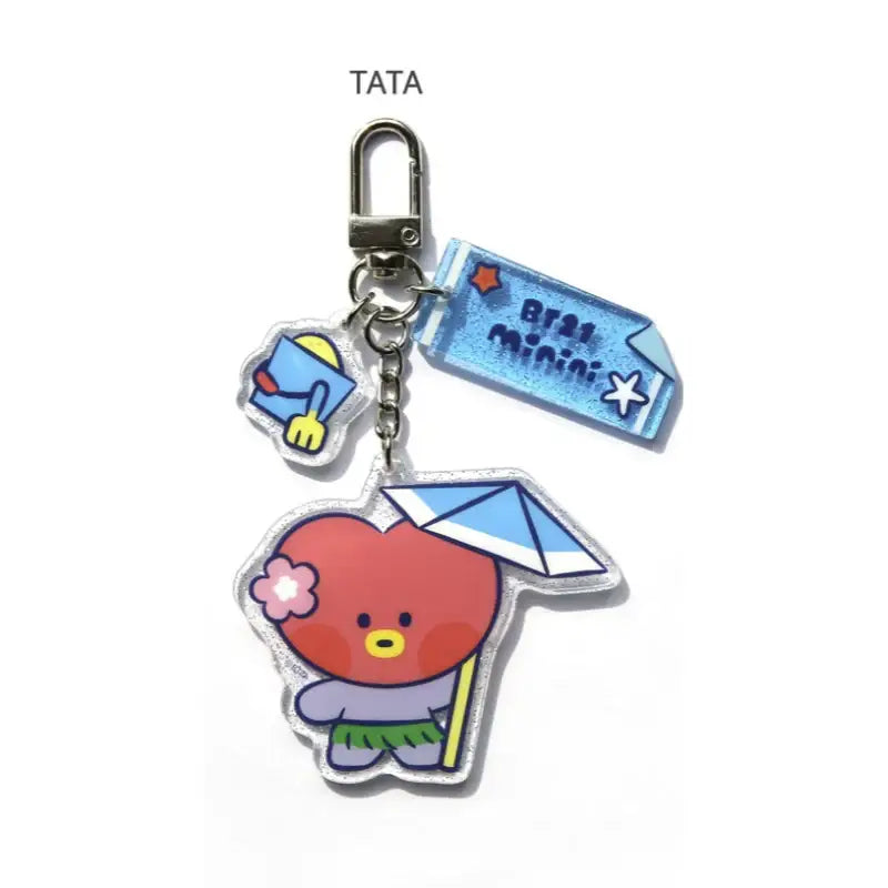 Monopoly x BT21 - Acrylic Keyring - Summer Sky - Monopoly - Accessories - Harumio Monopoly x BT21 - Acrylic Keyring - Summer Sky - Monopoly - Accessories - Harumio