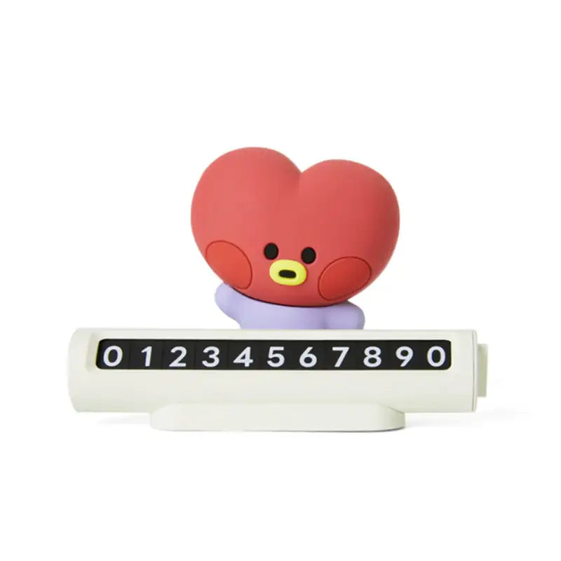 BT21 - Minini Figure Number Sign - BT21 - Accesories - Harumio BT21 - Minini Figure Number Sign - BT21 - Accesories - Harumio