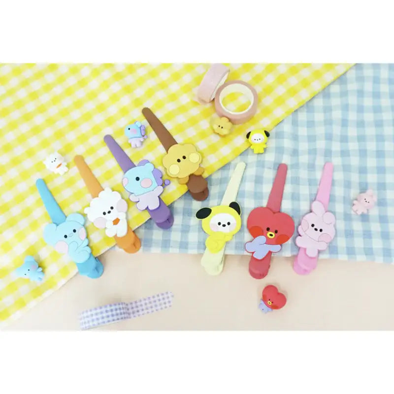 BT21 - Minini Hair Clips - BT21 - Accesories - Harumio BT21 - Minini Hair Clips - BT21 - Accesories - Harumio