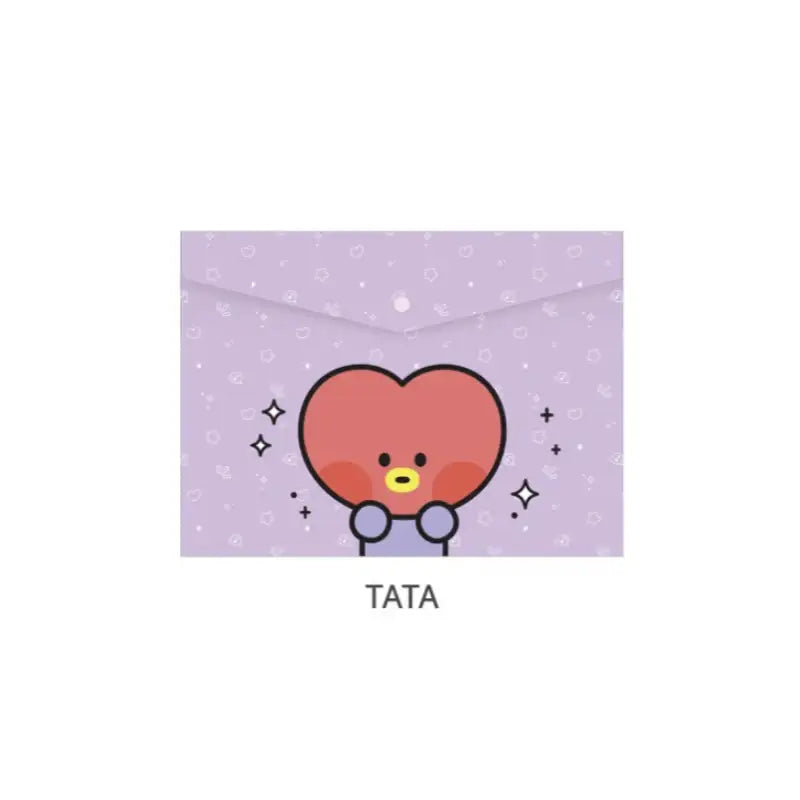 Monopoly x BT21 - Minini PP File Pocket - Monopoly - Stationery - Harumio Monopoly x BT21 - Minini PP File Pocket - Monopoly - Stationery - Harumio