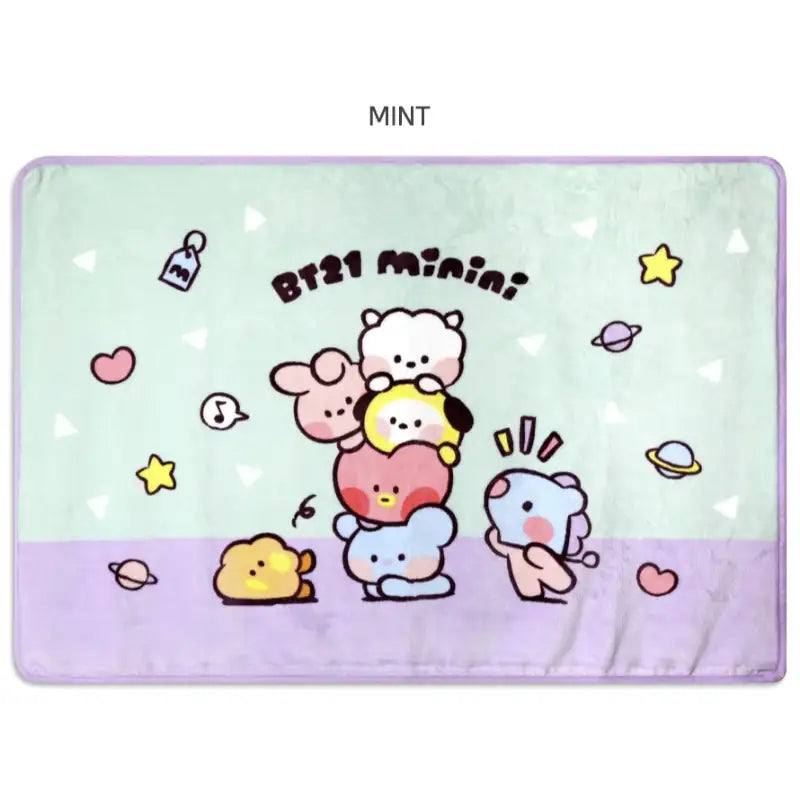 Monopoly x BT21 - Minini Blanket - Monopoly - Home & Living - Harumio Monopoly x BT21 - Minini Blanket - Monopoly - Home & Living - Harumio