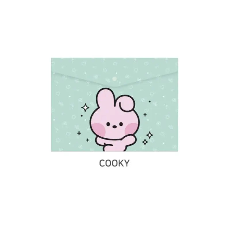 Monopoly x BT21 - Minini PP File Pocket - Monopoly - Stationery - Harumio Monopoly x BT21 - Minini PP File Pocket - Monopoly - Stationery - Harumio