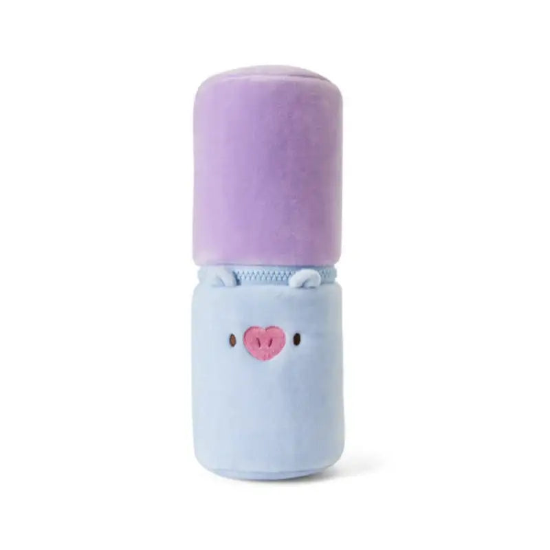 BT21 - Study With Me Face Pencil Case - BT21 - Stationery - Harumio BT21 - Study With Me Face Pencil Case - BT21 - Stationery - Harumio