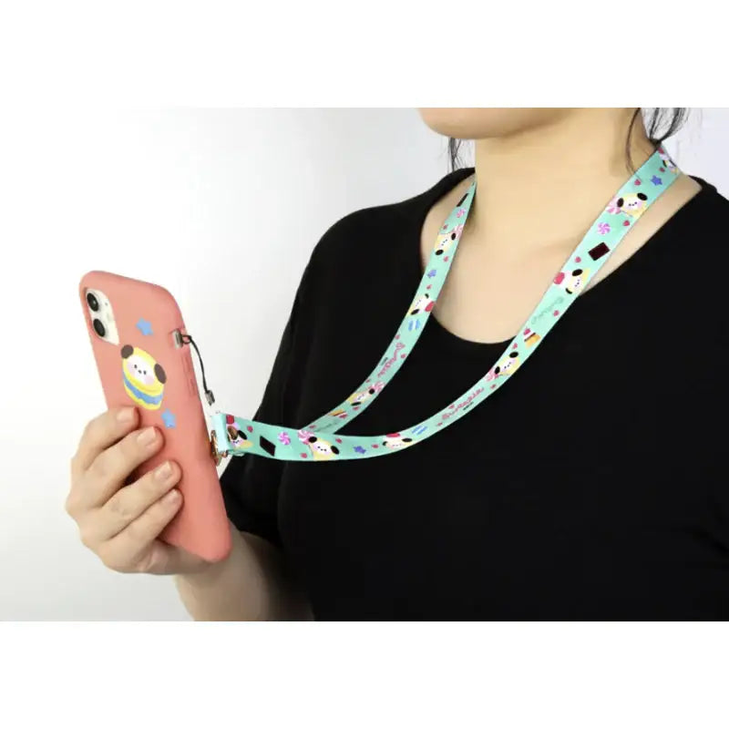 Monopoly x BT21 - Neck Strap - Sweetie - Monopoly - Accessories - Harumio Monopoly x BT21 - Neck Strap - Sweetie - Monopoly - Accessories - Harumio