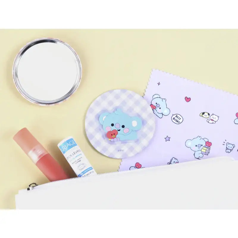 Monopoly x BT21 - Pocket Mirror - Little Buddy - Monopoly - Accessories - Harumio Monopoly x BT21 - Pocket Mirror - Little Buddy - Monopoly - Accessories - Harumio