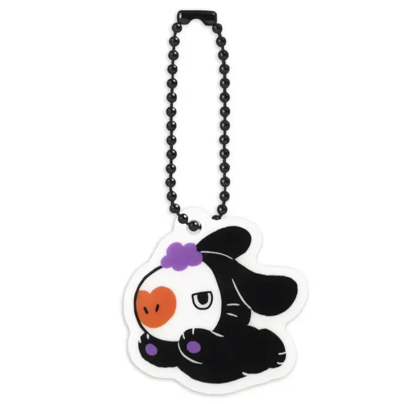 Monopoly x BT21 - Acrylic Simple Keyring - Black Rabbit - Monopoly - Accessories - Harumio Monopoly x BT21 - Acrylic Simple Keyring - Black Rabbit - Monopoly - Accessories - Harumio