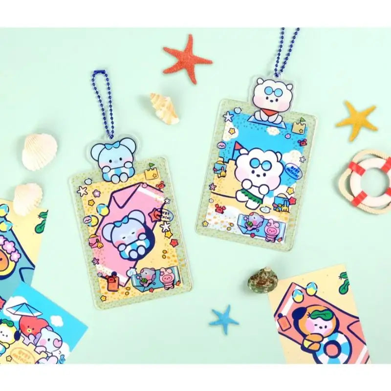 Monopoly x BT21 - Photo Holder - Summer Sky - Monopoly - Accessories - Harumio Monopoly x BT21 - Photo Holder - Summer Sky - Monopoly - Accessories - Harumio