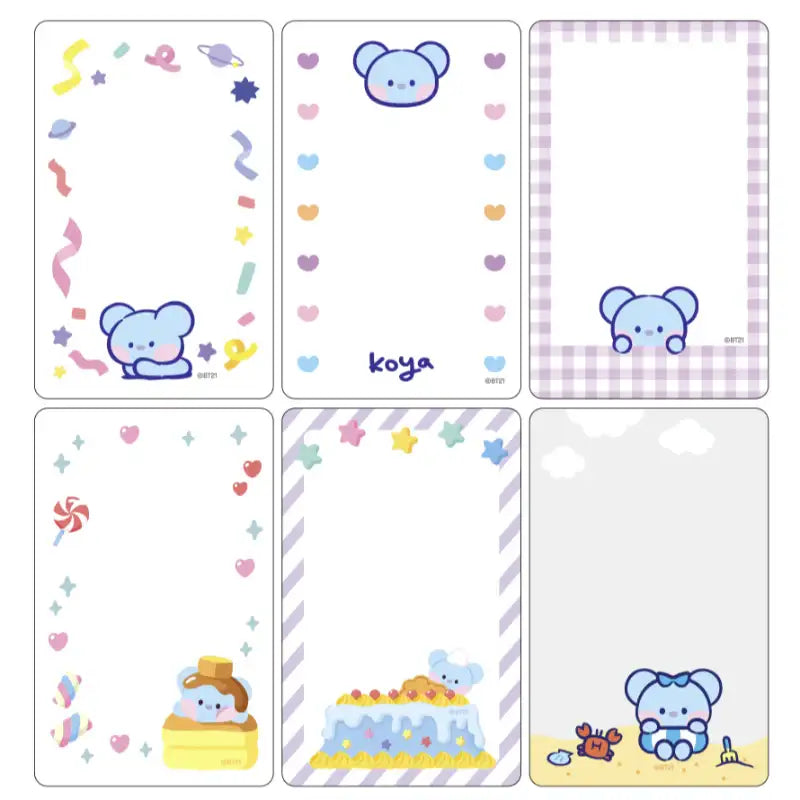 Monopoly x BT21 - Minini Photo Card Frame - Monopoly - Accessories - Harumio Monopoly x BT21 - Minini Photo Card Frame - Monopoly - Accessories - Harumio