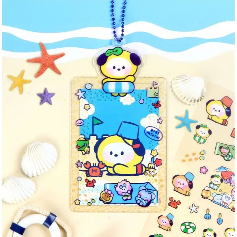 Monopoly x BT21 - Photo Holder - Summer Sky - Monopoly - Accessories - Harumio Monopoly x BT21 - Photo Holder - Summer Sky - Monopoly - Accessories - Harumio