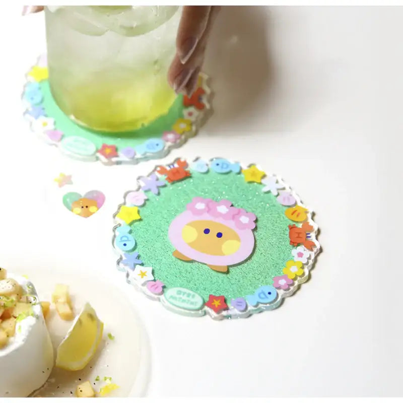 Monopoly x BT21 - Acrylic Coaster - Summer Sky - Monopoly - Home & Living - Harumio