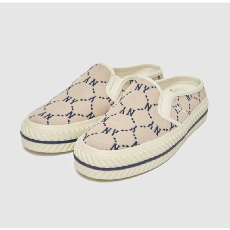 MLB Korea Mule Dia Monogram Sneakers Harumio