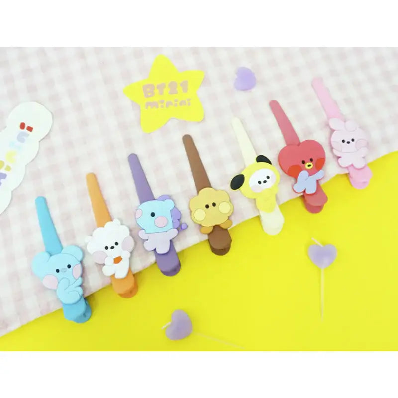 BT21 - Minini Hair Clips - BT21 - Accesories - Harumio