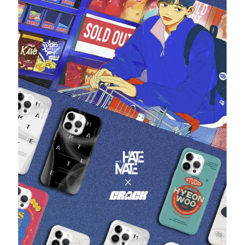 Crack X How To Hate Mate - Long Mouse Pad - Crack Webtoon - Mouse Pads - Harumio