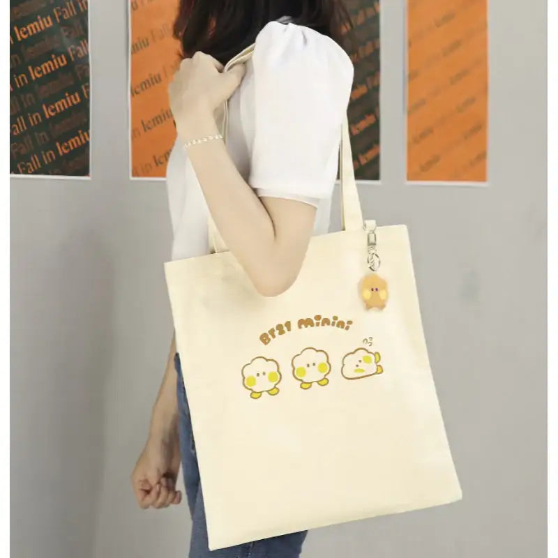 Monopoly x BT21 - Minini Canvas Eco Bag - Monopoly - Bag - Harumio